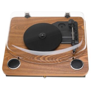 AD 1914 Wood Gramofon z USB i Bluetooth