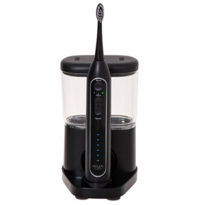 AD 2180 black Szczoteczka soniczna z irygatorem 2 w 1