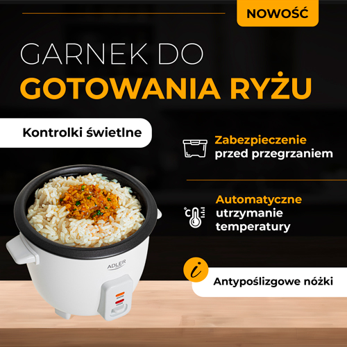 AD 6418 Garnek do gotowania ryżu - 0,6 L - obrazek 15