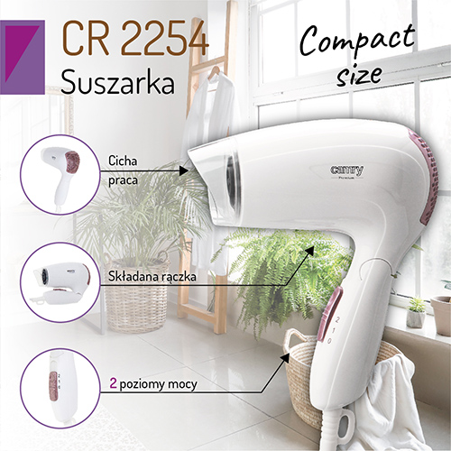 CR 2254 Suszarka 1200W - obrazek 10