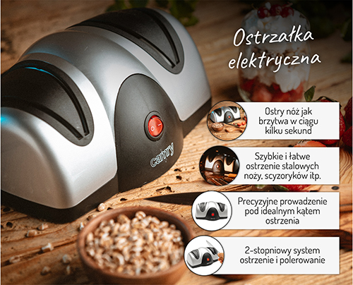 CR 4469 Ostrzałka elektryczna do noży - obrazek 9