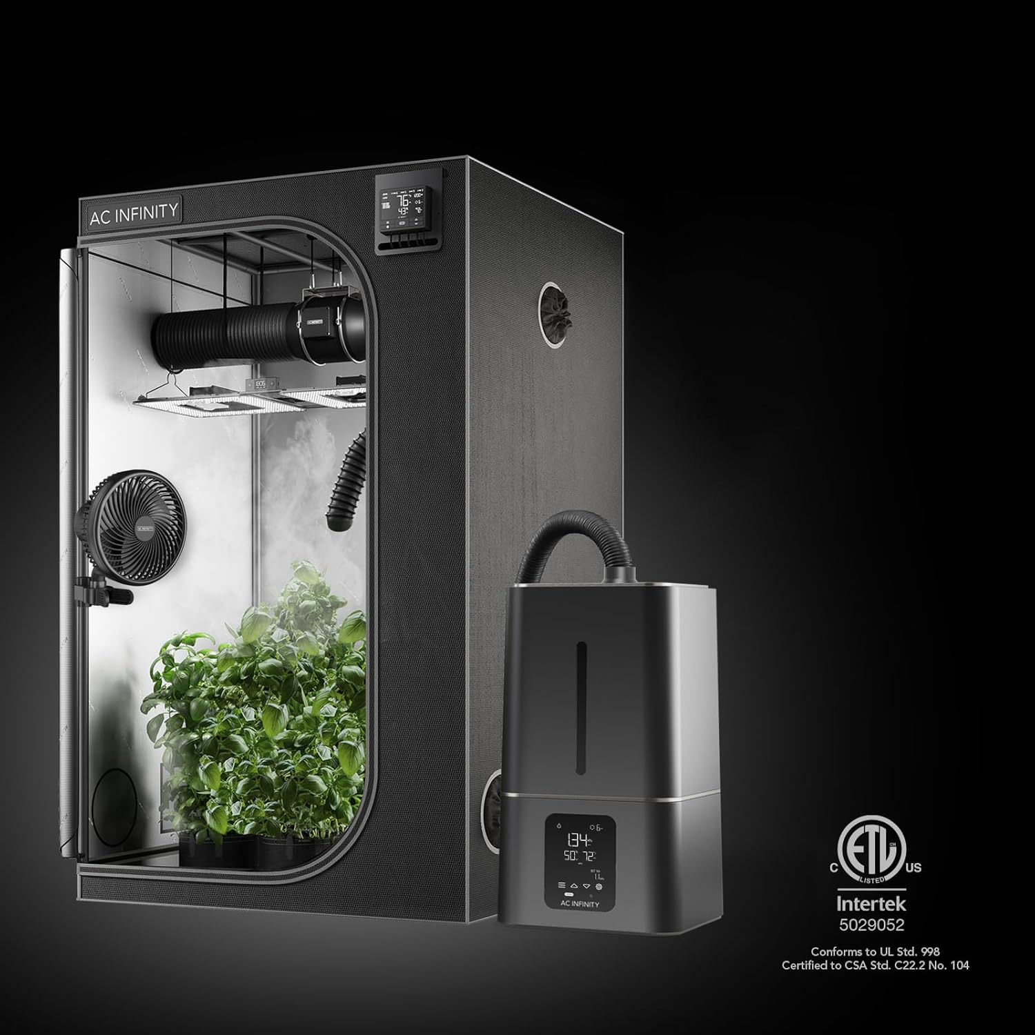 USZKODZONY/UŻYWANE Nawilżacz powietrza do roślin 15L AC Infinity T7 AC-CFT7 - obrazek 3