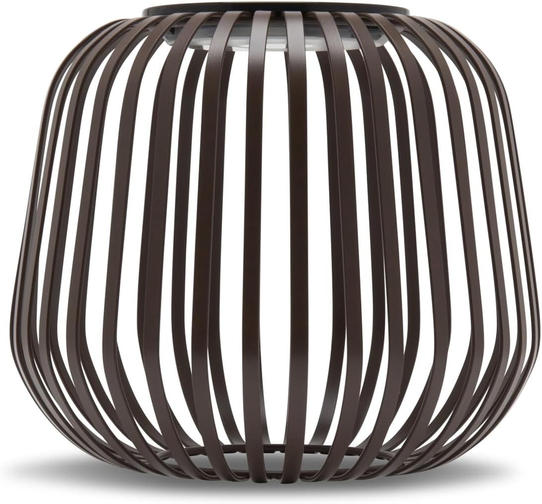 Lampa solarna zewnętrzna LUUK LIFESTYLE S1829-17 IP44 72h światło brązowa
